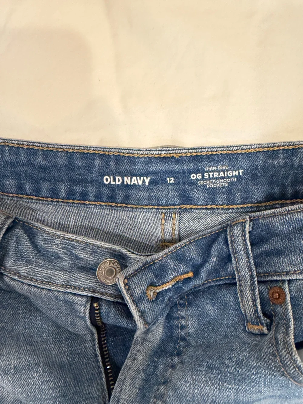 Old Navy Light blue Jean shorts - Size 12